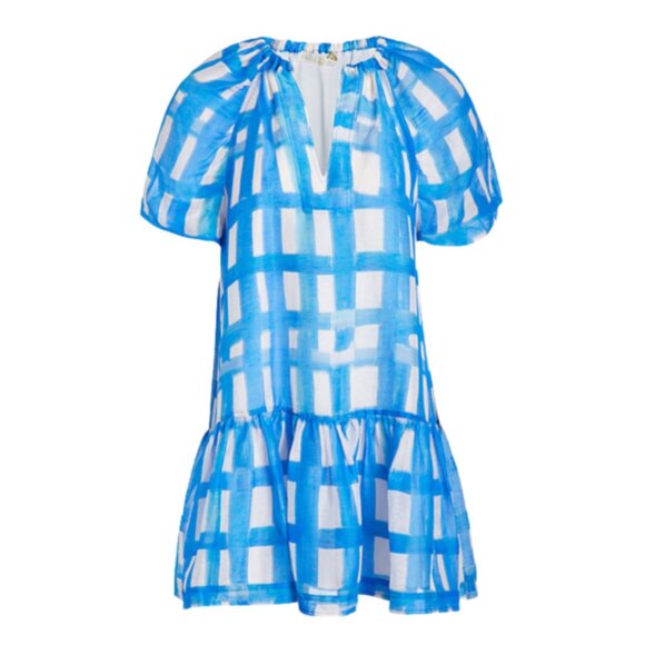 Marie Oliver Amalfi Madras Greta Mini Dress Size 1 - 41179 - Picture 2 of 12